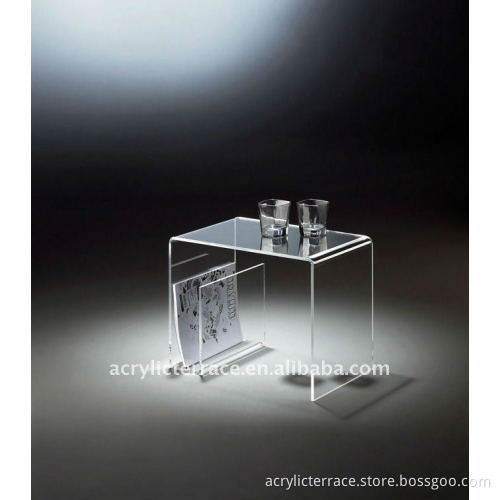 Manufacturing Frosted Perspex/Acrylic end table LZ1310080726